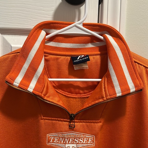 Pro Player VTG RETRO Tennessee Volunteers Stitch Spellout 1/4 Zip Pullover Large - Picture 4 of 13